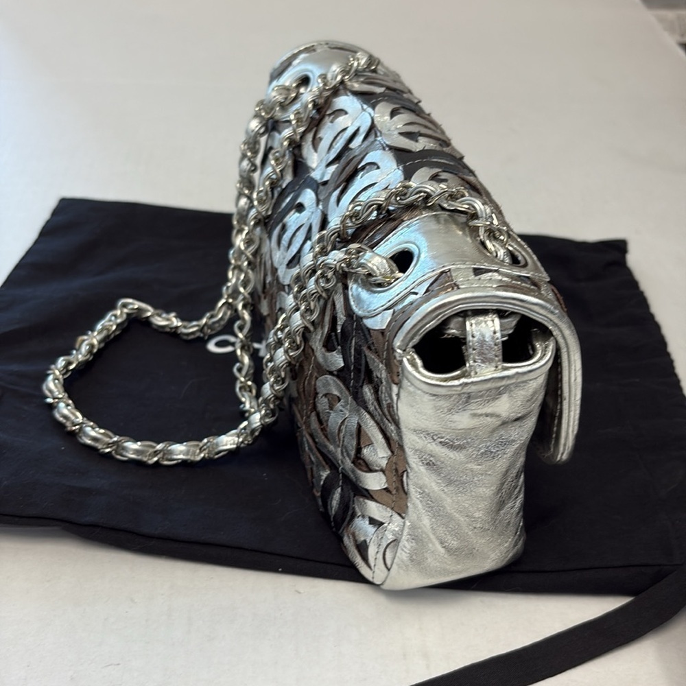 Chanel Metallic CC Vintage flap bag - Picture 12 of 12